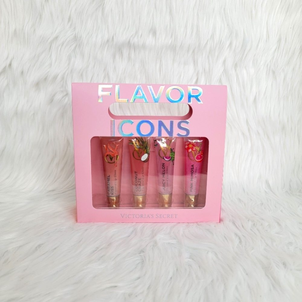 Victoria's Secret Flavor Favorites Lip Gloss Gift Set. - Picture 2 of 4